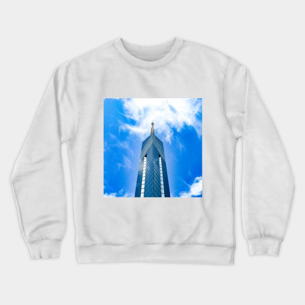 Photography - Fukuoka Tower Crewneck Sweatshirt by Karoのkyuuto